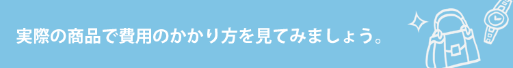 実際の商品で費用のかかり方を見てみましょう。